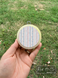 Dusty Pastel Stripes Freshie