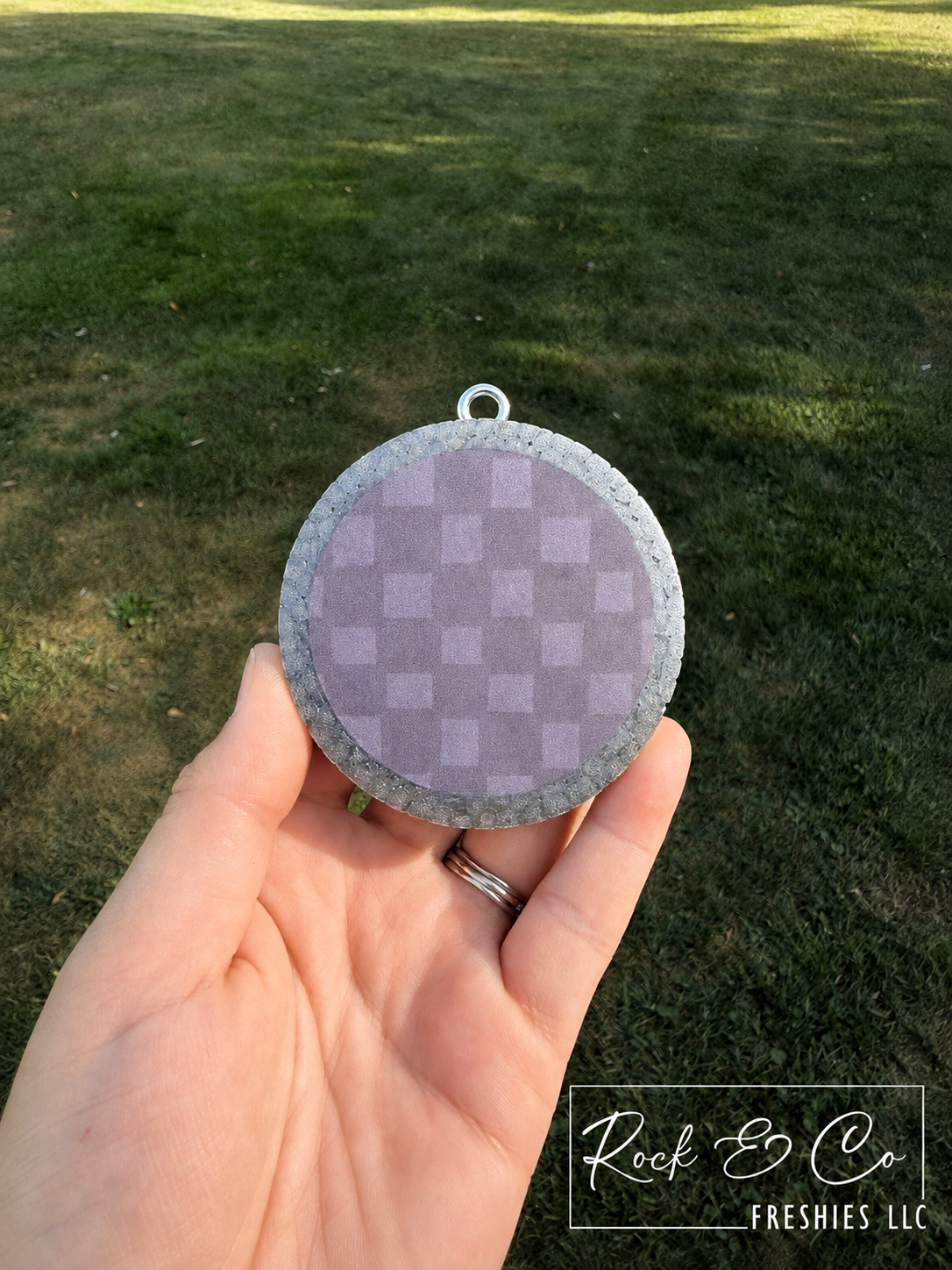 Black Checkered Freshie