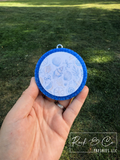 Blue Coastal Seashell Freshie